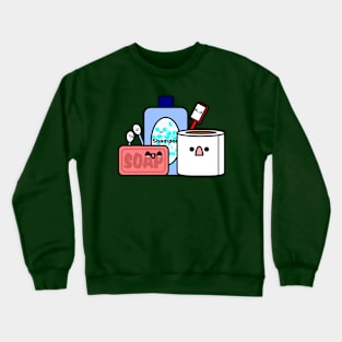 Chibi Toiletries Crewneck Sweatshirt